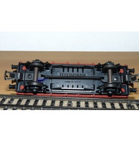 ELECTROTREN  1004 wagon plat chargé de 3 citernes SEMAT  RENFE BO