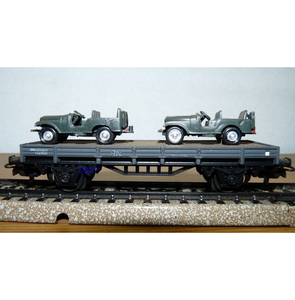 Wagon tombereau  RENFE BO