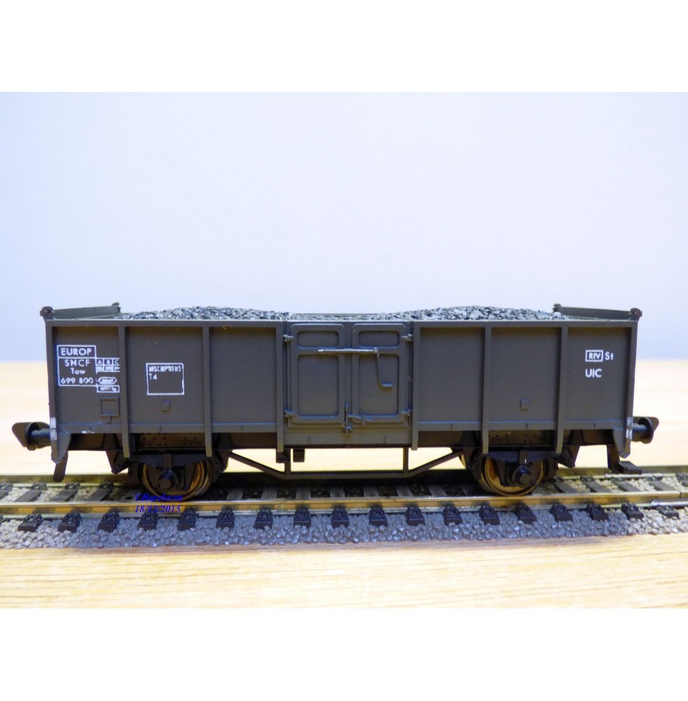FLEISCHMANN 5207 wagon tombereau EUROP type 1215 SNCB BO