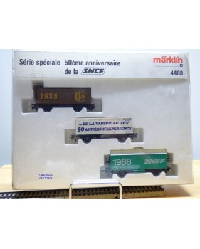 Märklin  47879 coffret 3 wagons italiens FS  BO