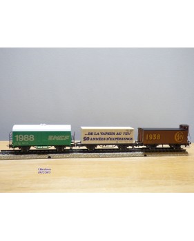 Märklin  47879 coffret 3 wagons italiens FS  BO