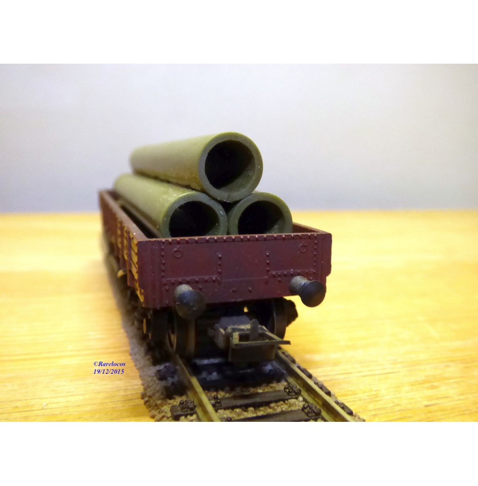 2 Voitures SMCF Banlieue Bogies (HO 1/87) – 3 Rail CA – SMCF