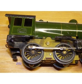 FABRE & MARESCOT  ???, coffret ETAT : 1 loco 220, 4 voitures, rails et alimentation BO