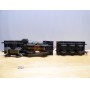 FABRE & MARESCOT  ???, coffret ETAT : 1 loco 220, 4 voitures, rails et alimentation BO