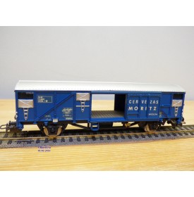 ELECTROTREN  1452,  wagon couvert  réfrigérant  CERVEZAS  MORITZ   RENFE    neuf  BO