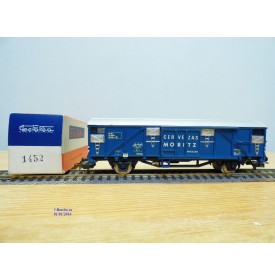 ELECTROTREN  1452,  wagon couvert  réfrigérant  CERVEZAS  MORITZ   RENFE    neuf  BO