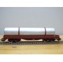 ELECTROTREN 5124,  wagon plat chargé d' un tube métallique  RENFE   neuf  BO