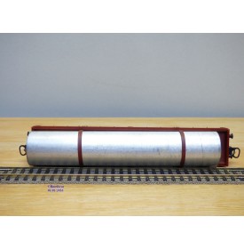 ELECTROTREN 5124,  wagon plat chargé d' un tube métallique  RENFE   neuf  BO