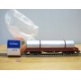 ELECTROTREN 5124,  wagon plat chargé d' un tube métallique  RENFE   neuf  BO
