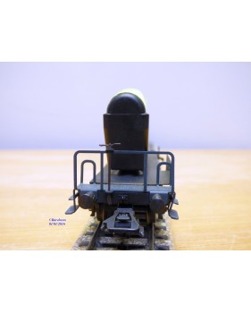 Märklin métal 4617 Wagon surbaissé EVS DB BO