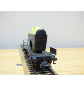 Märklin métal 4617 Wagon surbaissé EVS DB BO