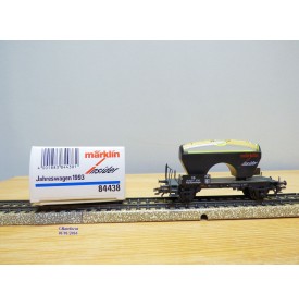 Märklin métal 4617 Wagon surbaissé EVS DB BO