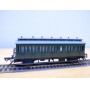 FLEISCHMANN 1406-1a, voiture ancienne à portières latérales à 2 essieux  2 / 3 Kl.   DB   BO