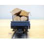 ELECTROTREN 5124,  wagon plat chargé de troncs d'arbre   RENFE   neuf   BO