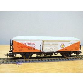 ELECTROTREN  1471,  wagon couvert  réfrigérant  INDUSTRIAS CARNICAS   RENFE    neuf   BO