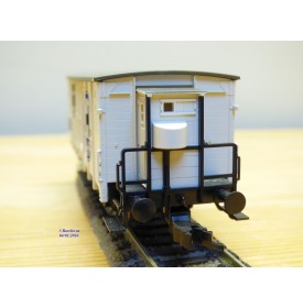FLEISCHMANN 85 5865 K,  wagon couvert  à guérite  DORTMUNDER HANSA BRAUEREI  DR BO