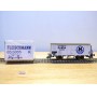 FLEISCHMANN 85 5865 K,  wagon couvert  à guérite  DORTMUNDER HANSA BRAUEREI  DR BO