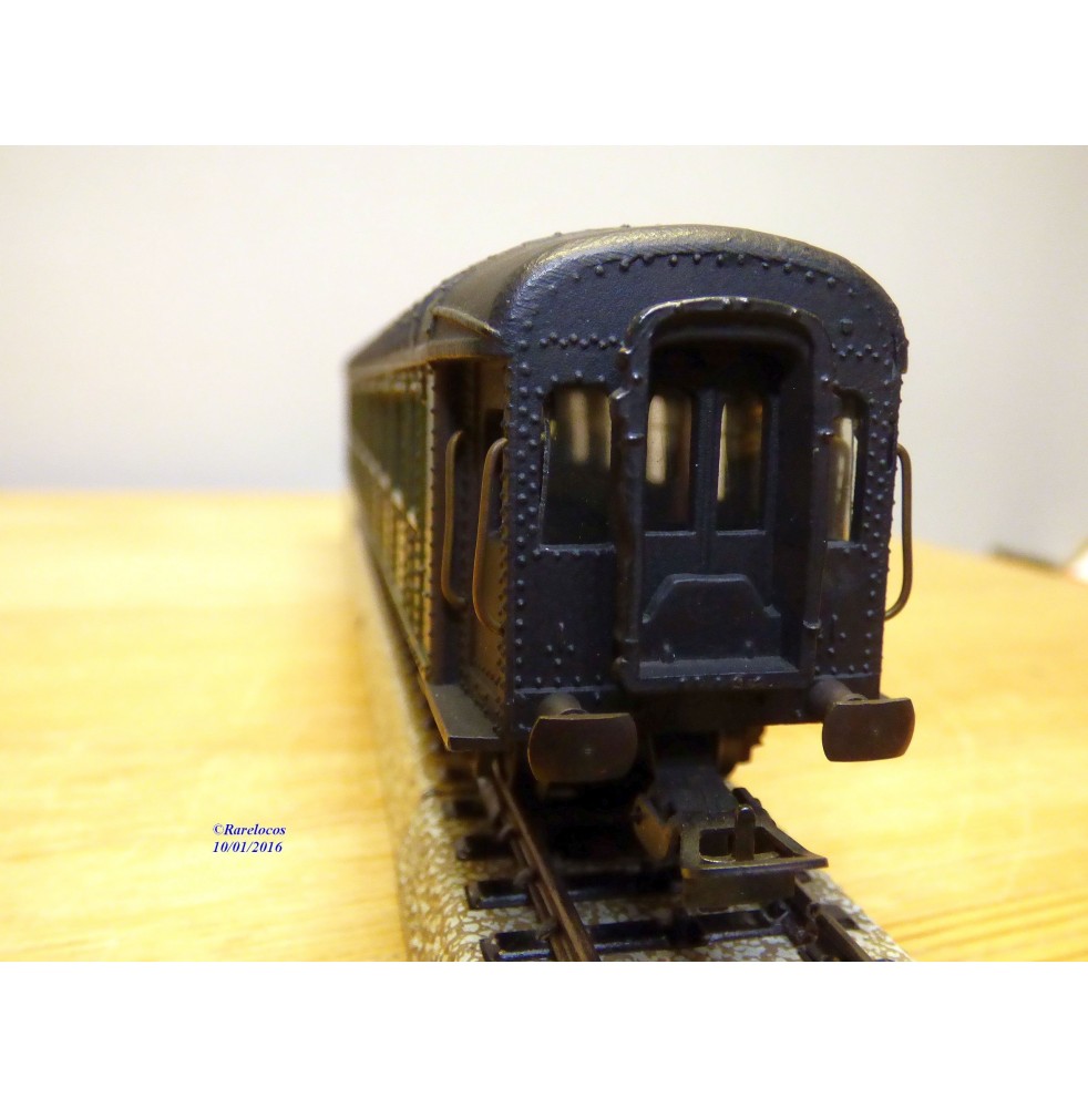 SMCF HO 473 RARE VOITURE PLM OCEM A RIVETS 3ième CL
