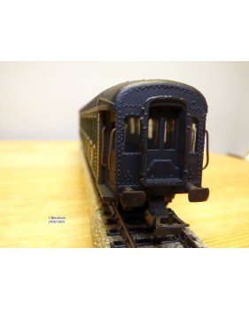 SMCF 473,  voiture OCEM à rivets 3 Cl.  C9 yfi 12208  PLM  