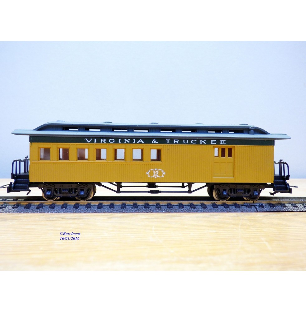 RIVAROSSI  2993,  voiture mixte ( combine) ancienne Virginia & Truckee  BO