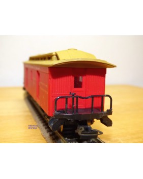 RIVAROSSI  2995,  fourgon ( baggage) ancien Kansas City Saint Louis & Chicago   BO