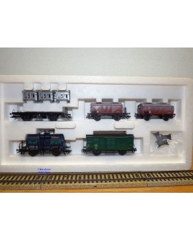 Märklin  47877, coffret  5  wagons  Oldtimers  SNCB   neuf   BO 