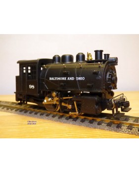 Rivarossi  véro 1221,  locomotive 020 T type C 16 Dockside  B&O  neuf  BO