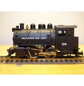 Rivarossi  véro 1221,  locomotive 020 T type C 16 Dockside  B&O  neuf  BO