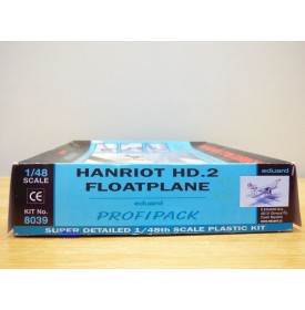 EDUARD Profipack 8039, hydravion  biplan  HANRIOT  HD.2  neuf  BO  1/48  