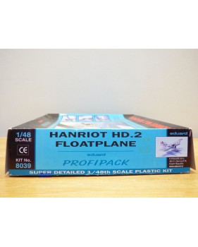 EDUARD Profipack 8039, hydravion  biplan  HANRIOT  HD.2  neuf  BO  1/48  