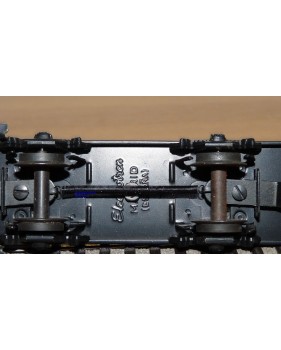 ELECTROTREN  2001 couplage 2 wagons plats avec tube TUBOS y FORJAS  S.A. Bilboa RENFE BO