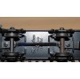 ELECTROTREN  2001 couplage 2 wagons plats avec tube TUBOS y FORJAS  S.A. Bilboa RENFE BO