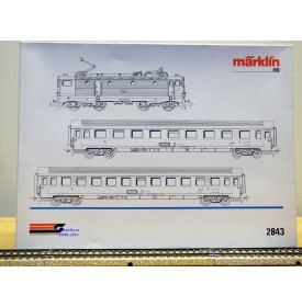 Märklin  2843 . 1, coffret Jubiläumspackung 150 Jahre ÖBB   BO