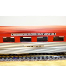 RIVAROSSI  véro 6761, voiture coach  ( corrugated  side coach ) Golden Rocket  Valle Verde   Rock Island  Neuf   BO