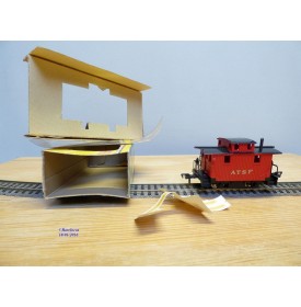 FLEISCHMANN 1434,  wagon de queue ( caboose ) neuf  BO