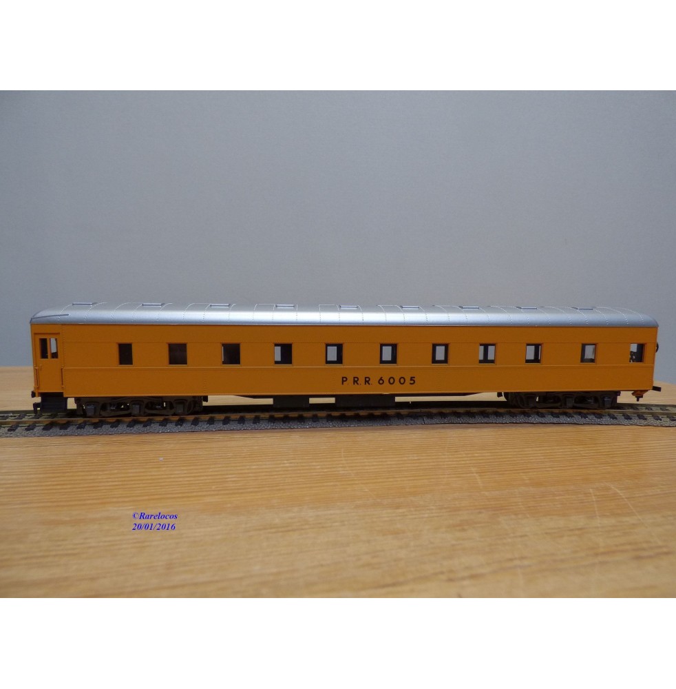 RIVAROSSI  2952, voiture lits à 2 étages    (  Duplex sleeper  )  train de travaux ( Worktrain 6000 )  6005   PRR   neuf  BO