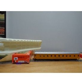 RIVAROSSI  2952, voiture lits à 2 étages    (  Duplex sleeper  )  train de travaux ( Worktrain 6000 )  6005   PRR   neuf  BO