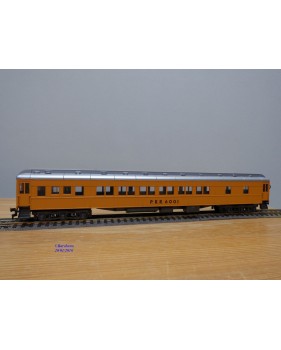 RIVAROSSI  véro 6046, voiture Pullman  ( heavyweight Pullman ) train de travaux ( Work Train 6001 ) 6001   PRR  Neuf   BO