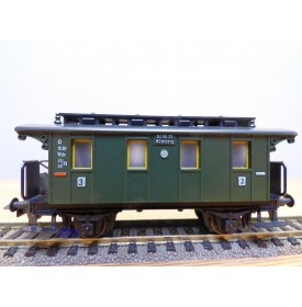 FLEISCHMANN 1400, voiture ancienne  à 2 essieux  type  Wsbr   KPEV   neuf  BO 