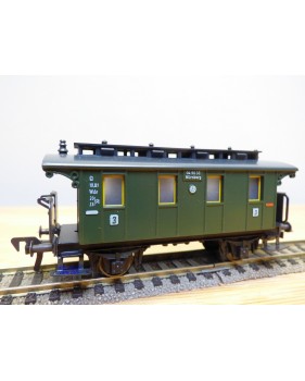 FLEISCHMANN 1400, voiture ancienne  à 2 essieux  type  Wsbr   KPEV   neuf  BO 