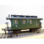 FLEISCHMANN 1400, voiture ancienne  à 2 essieux  type  Wsbr   KPEV   neuf  BO 