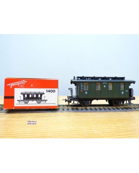 FLEISCHMANN 1400, voiture ancienne  à 2 essieux  type  Wsbr   KPEV   neuf  BO 