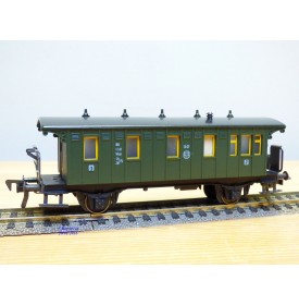 FLEISCHMANN 1401, voiture ancienne  à 2 essieux  type BCi   2/3 Kl.  KPEV   neuf  BO 