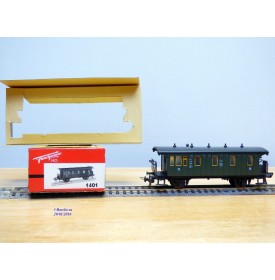 FLEISCHMANN 1401, voiture ancienne  à 2 essieux  type BCi   2/3 Kl.  KPEV   neuf  BO 