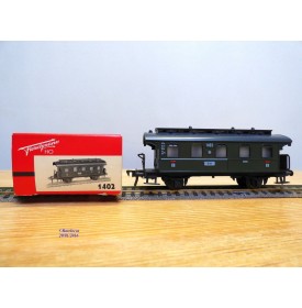 FLEISCHMANN 1402, voiture ancienne  à 2 essieux  type CCitr  3 Kl. KPEV   neuf  BO 