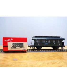 FLEISCHMANN 1402, voiture ancienne  à 2 essieux  type CCitr  3 Kl. KPEV   neuf  BO 
