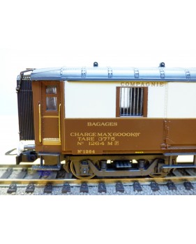 RIVAROSSI V ABZ voiture grandes lignes mixte 1/2 ème Cl. type ABz FS 