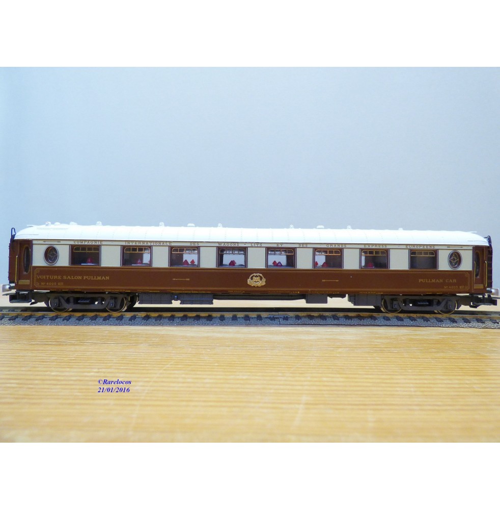 RIVAROSSI  véro 2482,  voiture salon  Pullman Flèche d'Or CIWL  WP  N° 4025  Neuf  BO
