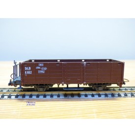 LILIPUT HOe   950,  wagon tombereau à plate forme de serre freins  type K  N°:652   MURTAL BAHN   neuf   BO    HOe