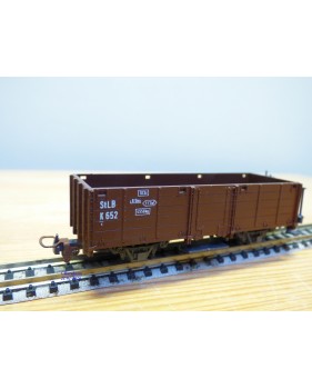 LILIPUT HOe   950,  wagon tombereau à plate forme de serre freins  type K  N°:652   MURTAL BAHN   neuf   BO    HOe